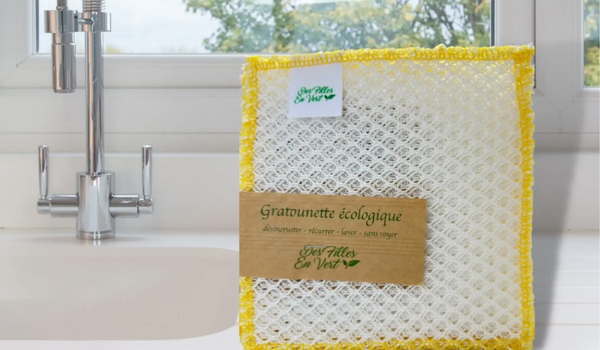 La gratounette Des filles en Vert : l'éponge lavable 2.0 !